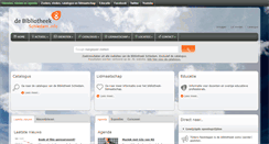 Desktop Screenshot of debibliotheekschiedam.info