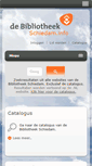 Mobile Screenshot of debibliotheekschiedam.info